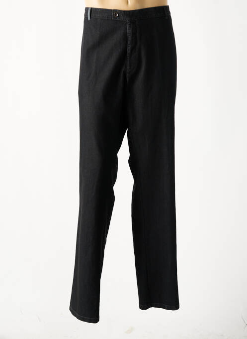 Jeans coupe droite noir BRUNO SAINT HILAIRE pour homme