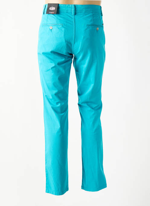 Pantalon chino bleu DELAHAYE pour homme