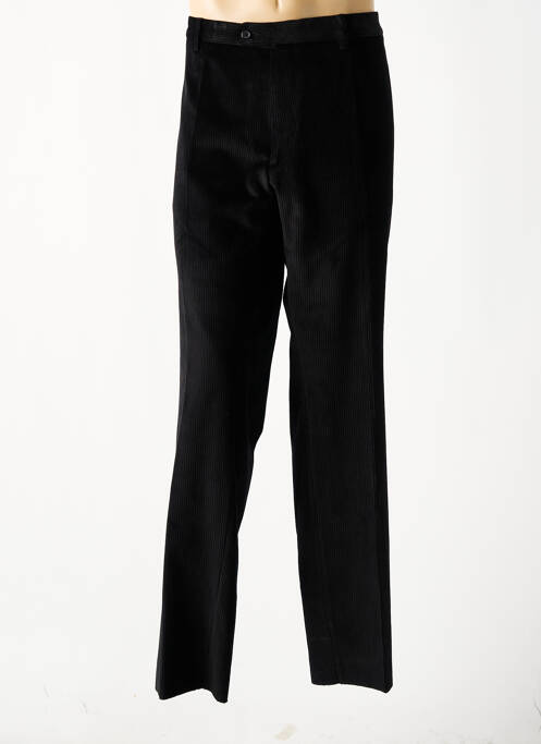 Pantalon droit noir COSSERAT pour homme