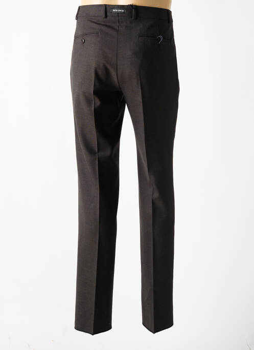 Pantalon slim marron BRUNO SAINT HILAIRE pour homme