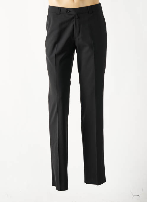 Pantalon slim noir BRUNO SAINT HILAIRE pour homme