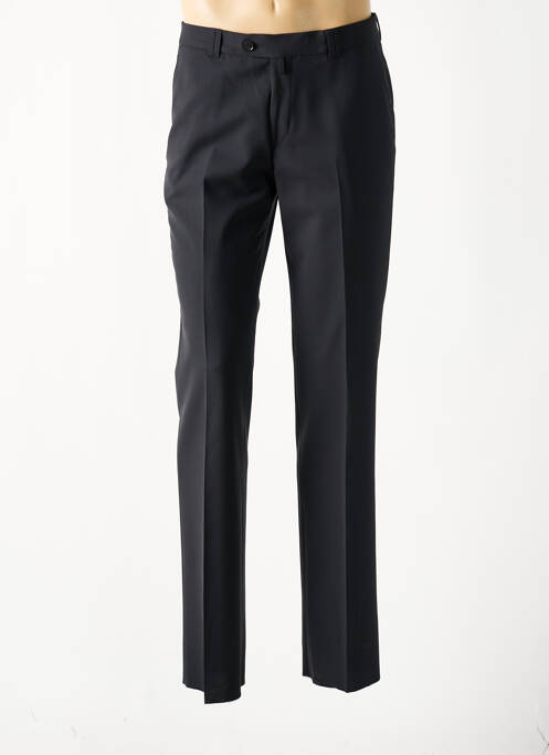 Pantalon slim noir BRUNO SAINT HILAIRE pour homme