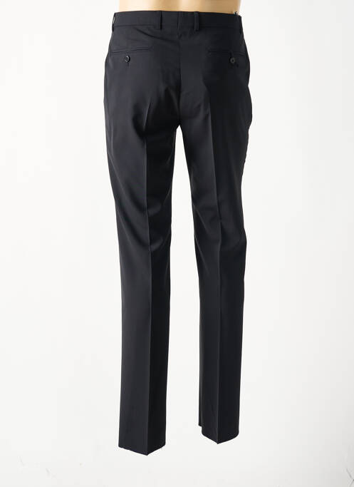Pantalon slim noir BRUNO SAINT HILAIRE pour homme