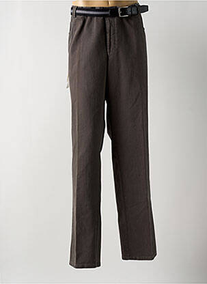 Pantalon droit coupe droite gris MEYER homme