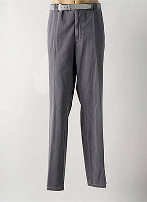 Pantalon droit coupe droite gris MEYER homme