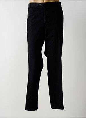Pantalon droit coupe droite noir MEYER homme