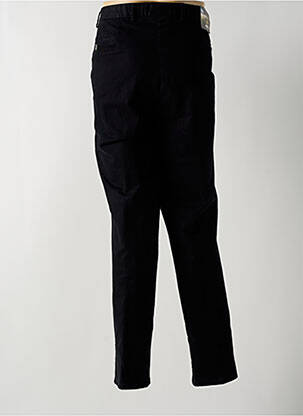 Pantalon droit coupe droite noir MEYER homme
