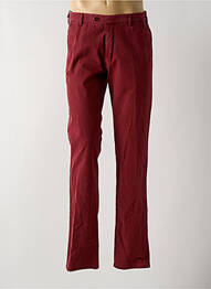 Pantalon droit coupe droite rouge MEYER homme