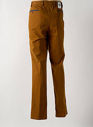 Pantalon droit coupe droite beige MEYER homme