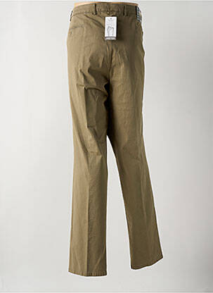 Pantalon droit coupe droite beige MEYER homme