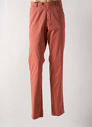 Pantalon droit coupe droite rose MEYER homme