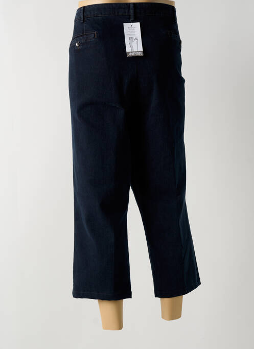 Pantacourt coupe droite noir MEYER homme