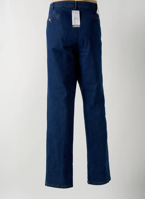Jeans coupe droite bleu MEYER pour homme
