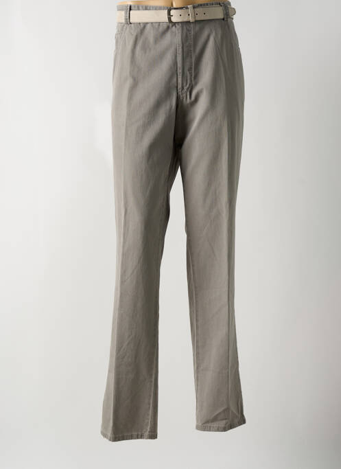 Pantalon droit gris MEYER pour homme