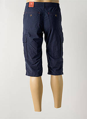Pantacourt taille élastique taille normale bleu COFOX homme