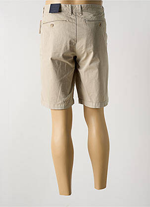 Bermuda taille à pinces taille normale beige COFOX homme