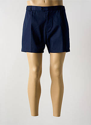 Short fermeture zippée sous rabat boutonné taille normale bleu PETER COFOX homme