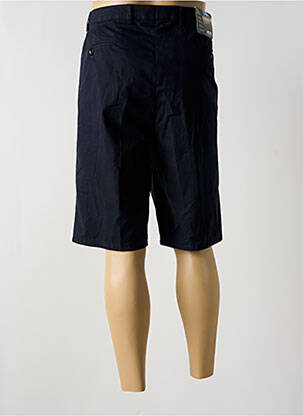 Bermuda taille à pinces taille normale bleu MEYER homme