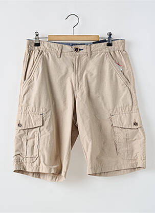 Bermuda taille élastique taille normale beige PETER COFOX homme