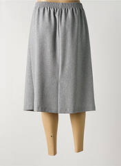 Jupe mi-longue gris GEVANA pour femme seconde vue