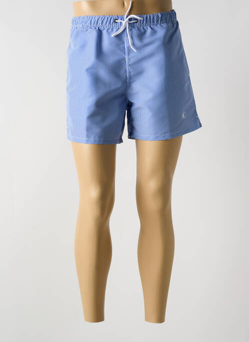 Short de bain imprimé rayures bleu EMINENCE homme