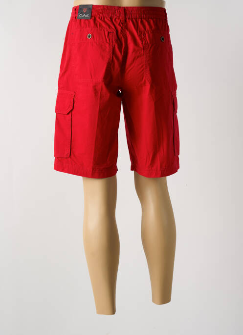 Bermuda rouge COFOX pour homme