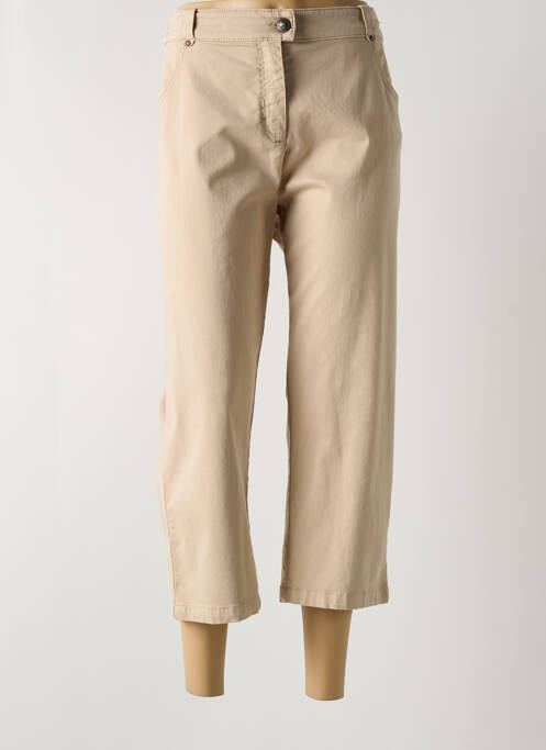 Jeans coupe droite beige SAINT JAMES pour femme