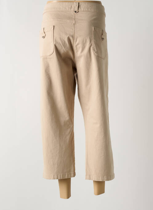 Jeans coupe droite beige SAINT JAMES pour femme