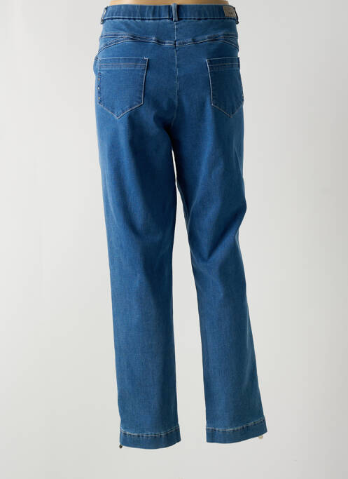 Jeans coupe slim bleu CHRISTINE LAURE pour femme