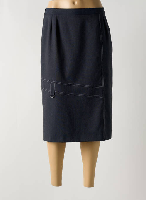 Jupe mi-longue bleu GEVANA pour femme