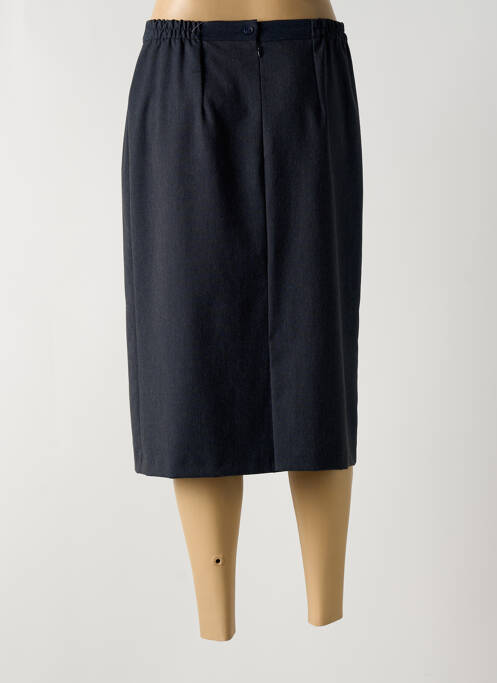 Jupe mi-longue bleu GEVANA pour femme