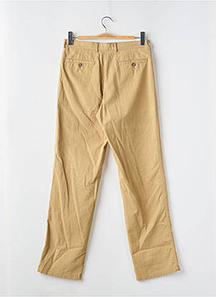 Pantalon chino poches beige LUC SAINT ALBAN homme