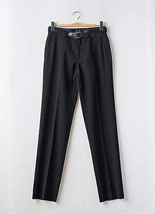 Pantalon droit coupe droite noir SAINT HILAIRE homme