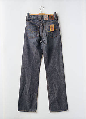 Jeans coupe droite fermeture zippée sous rabat boutonné bleu LEE COOPER homme