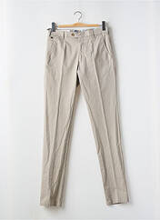 Pantalon chino beige MEYER pour homme seconde vue