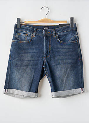 Short bleu DELAHAYE pour homme