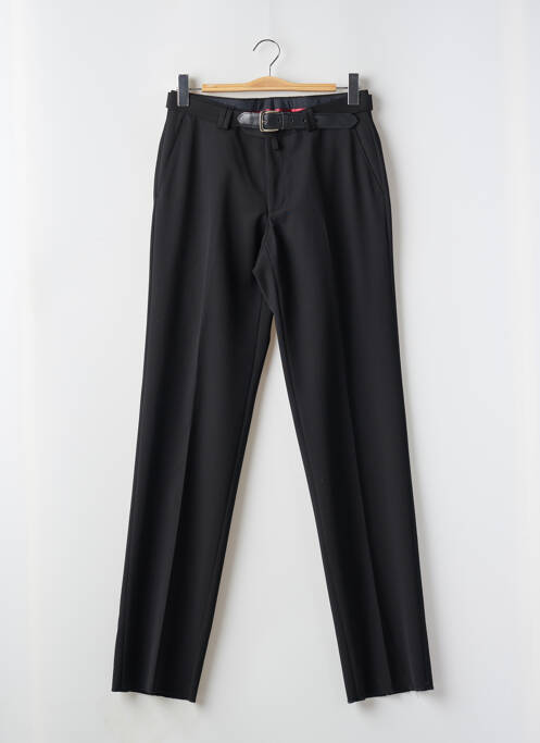 Pantalon droit noir SAINT HILAIRE pour homme