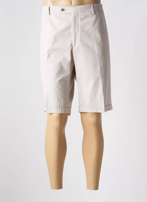 Bermuda beige NINO LORETTI pour homme