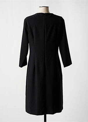 Robe mi-longue manches 3/4 manches 3/4 noir JOSEPH RIBKOFF femme
