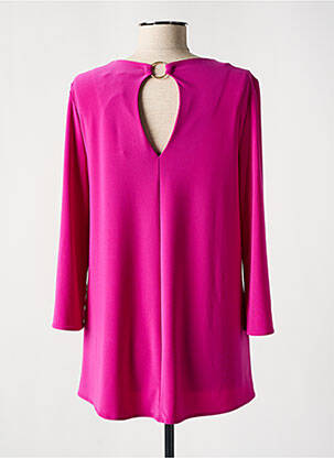 Tunique manches longues col rond rose JOSEPH RIBKOFF femme