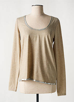Top stretch manches longues beige SPORTALM femme