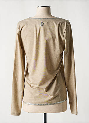 Top stretch manches longues beige SPORTALM femme