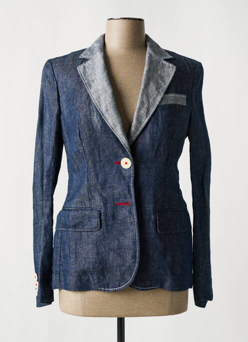 Blazer bleu EMPORIO ARMANI pour femme