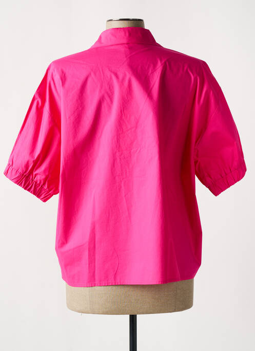 Chemisier manches courtes manches courtes rose CATNOIR femme