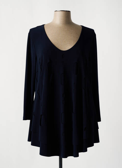 Tunique manches longues bleu JOSEPH RIBKOFF pour femme