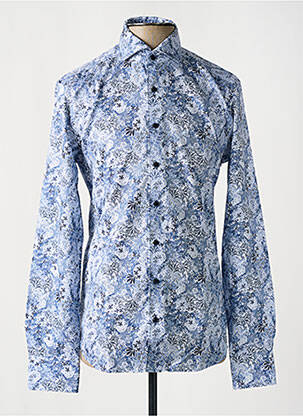 Chemise manches longues manches longues bleu 1863 BY ETERNA homme