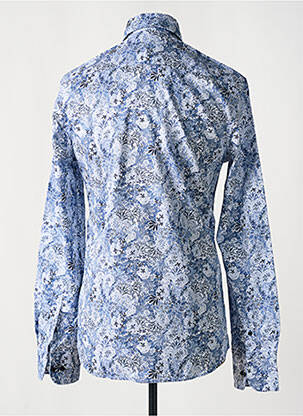 Chemise manches longues manches longues bleu 1863 BY ETERNA homme