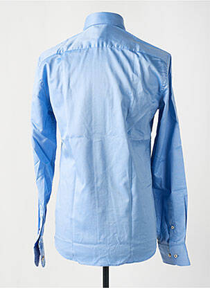 Chemise manches longues manches longues bleu 1863 BY ETERNA homme
