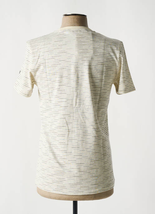 T-shirt coupe droite manches courtes beige SAINT JAMES homme