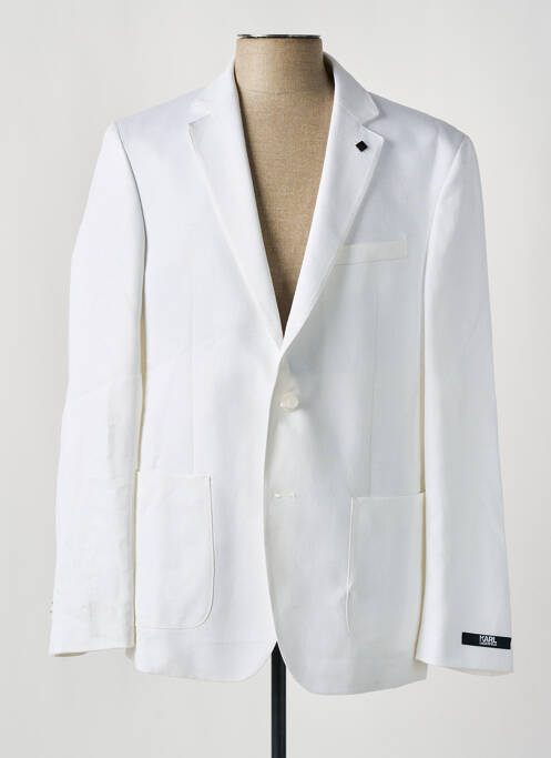 Blazer blanc KARL LAGERFELD pour homme